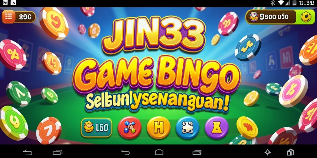 Gameplay seru JIN33 dengan suasana Bingo yang menegangkan.