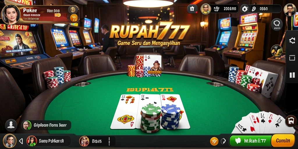 Gameplay seru RUPIAH777 menampilkan aksi Poker yang mendebarkan.