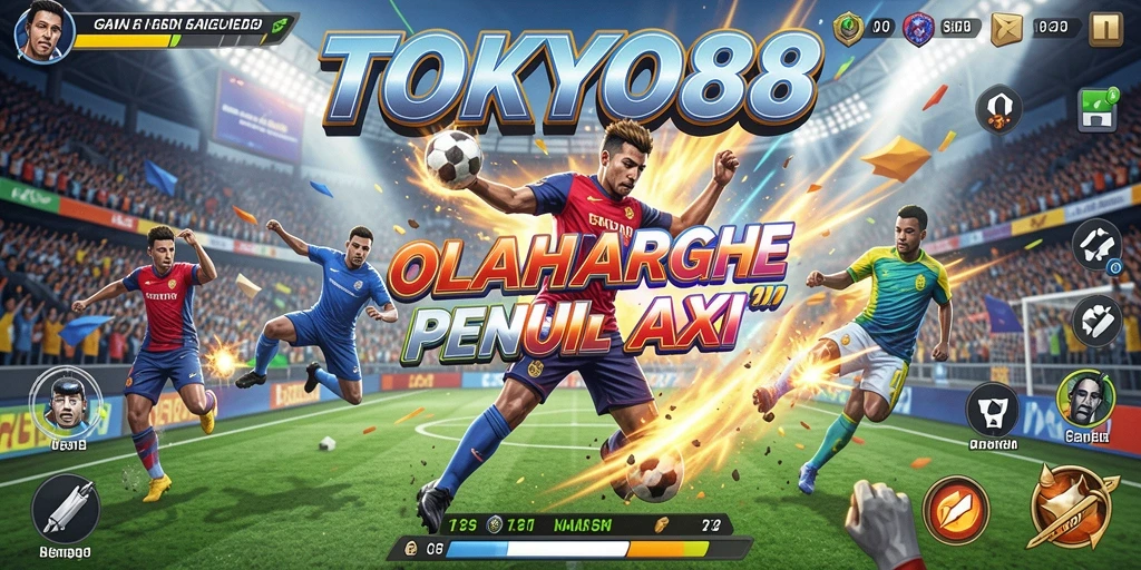 Tampilan grafis menakjubkan dalam gameplay olahraga TOKYO88.