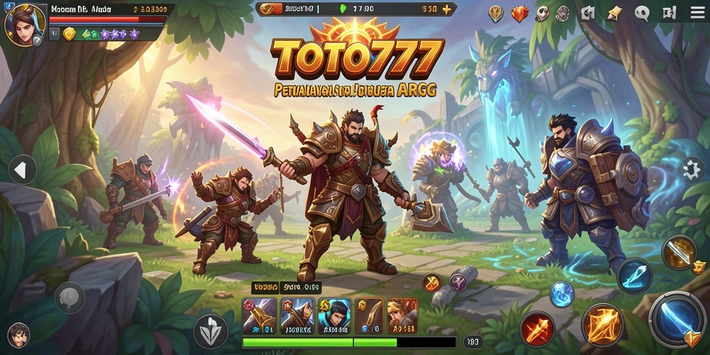Tampilan gameplay seru dan penuh aksi dalam TOTO777.